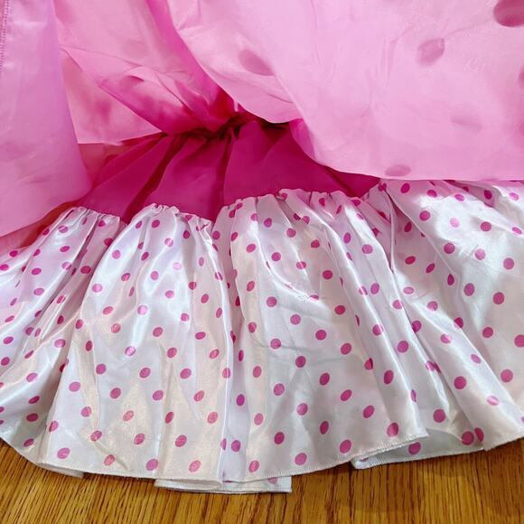 Disney Pink Minnie Mouse Polkadot Costume Dress - Picture 6 of 15